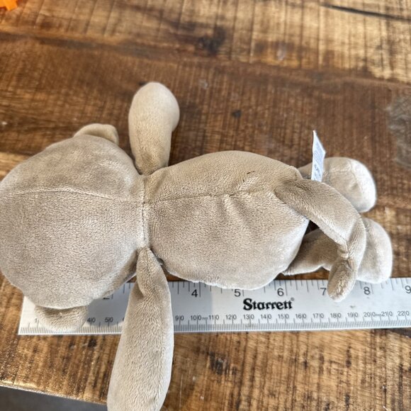 Carters Child Of Mine Brown Monkey Plush 9" Rattle Sewn 2013 Soft Stuffed - Picture 6 of 7